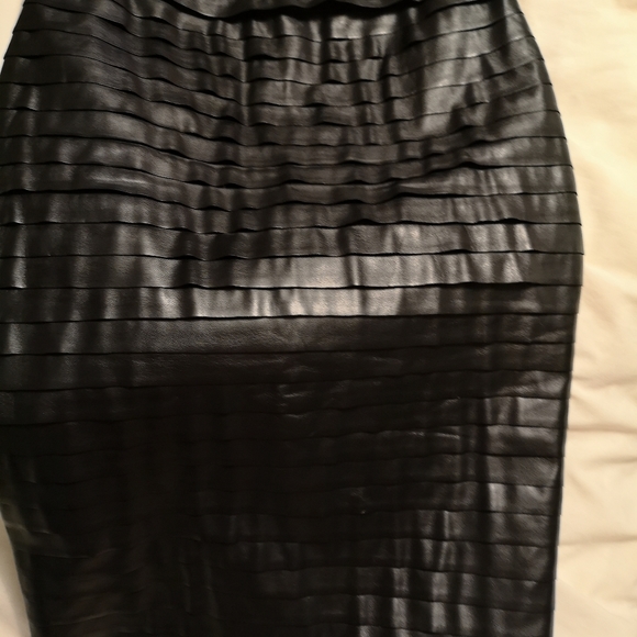 BCBGMAXAZRIA leather skirt - Picture 11 of 15